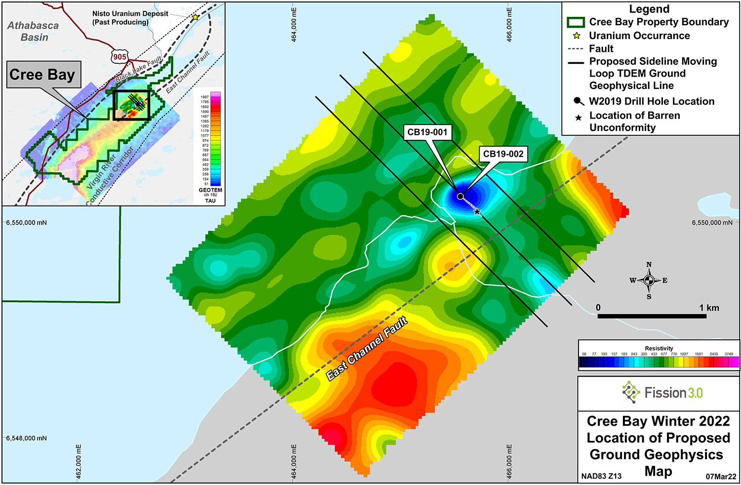 NEW: Cree Bay Proposed Winter 2022 Exploration Ground Geophysics
