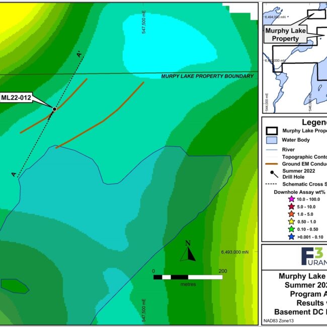 murphy_lake_s2022_assay_result_with_basement_dc_resistivity_map2_05feb24